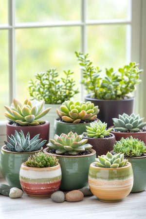 các loại sen đá mini để bàn đẹp